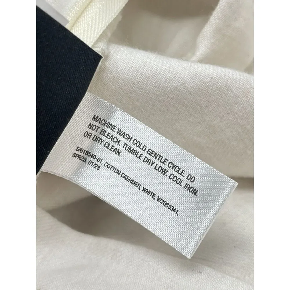Banana Republic Home Cotton Cashmere Silk King Shams Set Of 2 Wide Flange NWOT